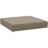  Paletni podni jastuk od tkanine 60 x 60 x 6 cm smeđe-sivi | shoptok.hr