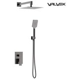 Tuš set podžbukni komplet V-Box Gun-Metal VALVEX | Eponuda.ba