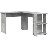  Kutni stol Betonski sivi 140 x 113,5 x 75 cm Konstruirano drvo | shoptok.hr