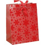  Darilna vrečka Deluxe Plus, srednja, mat rdeča | Shoptok.si