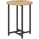  Set pomoćnih stolića 2 pcs Umjetnički hrast i crna | shoptok.hr