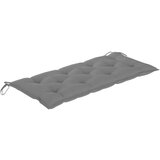  Zložljiva vrtna klop z blazino 118 cm bambus, (20804013) | Shoptok.si