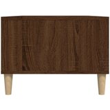  Klubska mizica rjav hrast 90x50x36,5 cm inženirski les, (20712221) | Shoptok.si