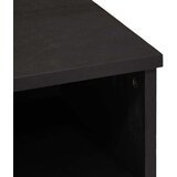 TV ormar s ladicama Crna 100 x 33 x 46 cm Čvrsto drvo manga | shoptok.hr