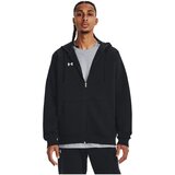 Under Armour UA Rival Fleece FZ Hoodie Pulover Črna | Shoptok.si