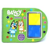 BLUEY Bilježnica s mozaicima - 16 stranica i 6 listova pjenaste folije | shoptok.hr