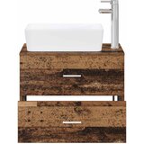  Set namještaja za kupaonicu Staro drvo Konstruirano drvo Smeđa 62.5 x 44.5 x 50 cm | Shoptok.si