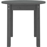  Stolić za kavu sivi Ø 45x40 cm od masivne borovine | shoptok.hr