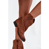 Boto Insulated Cowboy Boots With Heel Camel Sylvette | shoptok.hr