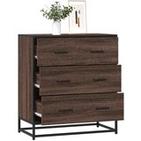 vidaXL Komoda boja hrasta 68x35x76 cm konstruirano drvo i metal Cijene