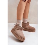 Big Star Low snow boots on the Big Star platform OO274A100 beige | Eponuda.ba