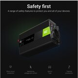Green cell Power Auto-inverter 12V na 230V 300W/600W - čisti sinusni val | shoptok.hr