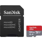 San Disk Memorijska kartica Ultra microSDXC 64GB + Adapter, SDSQUAB-064G-GN6MA Cijene