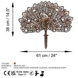 WALLXPERT decorative object figura peacock a 01 | ePonuda.com