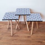 Hanah home set klub stočića 3Shp184, 3 komada, Crna Cene