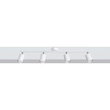  Stropna svetilka LEMMI 4L bela, (21347516) | Shoptok.si