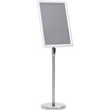  Stalak za plakate A3 s postoljem srebrni od aluminijske legure | shoptok.hr
