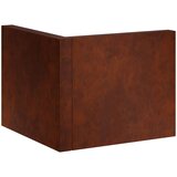  Zid za zadržavanje 2 kom. 50 x 50 x 40 cm Otporni čelik Rđa | shoptok.hr