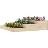  Visoka greda 107x107x27 cm trdna borovina | Shoptok.si