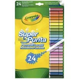 Crayola: Set 6 pralnih označevalcev s tankimi konicami