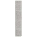  Pisarniška omara betonsko siva 60x32x190 cm iverna plošča, (20705290) | Shoptok.si