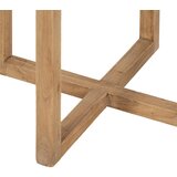 Ixia Okrugao pomoćni stol od masivne indijske lipe ø 40 cm Dala – | shoptok.hr