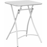 Bistro Stol Bijelo 55 x 55 x 72,5 cm Čelik s prahom | Eponuda.ba