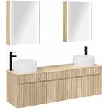  Set ormarića za kupaonicu 5 kom. Hrast sonoma Konstruirano drvo | shoptok.hr