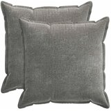  Presvlaka za jastuk 2 kom. HOUTEN Tamnosiva 55 x 55 cm - Tamnosiva 55 x 55 cm 2 | shoptok.hr