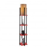 Opviq podna lampa 7118 black red | ePonuda.com