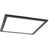QAZQA Stropna svetilka črna 40 cm z LED z daljinskim upravljalnikom - Liv Cene