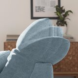 CARRYHOME KOTNA SEDEŽNA GARNITURA, mikrovlakna modrosiva | Shoptok.si