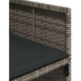  17-dijelni vrtni blagovaonski set s jastucima poliratan sivi | shoptok.hr