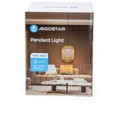 Aigostar Luster na sajli 1xE27/60W/230V bež | Eponuda.com