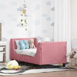  Posteljica za malčke z vzglavjem Roza 70 x 140 cm Žamet, (5000105670) | Shoptok.si