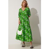 Happiness İstanbul Dress - Green - A-line Cene