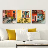 Wallity DRPRC18 multicolor decorative canvas painting (3 pieces) | ePonuda.com