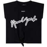 Dkny Majice s kratkimi rokavi - Črna Cene