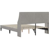 Krevetna konstrukcija Svijetlo siva 160 x 200 cm Baršun | Eponuda.com