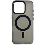  Silikonska futrola Magsafe FLURO COLOR Iphone 16 PRO CRNA | Eponuda.com