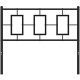  Metalno uzglavlje crno 100 cm | shoptok.hr