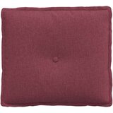  Jastuk za leđa Vinska crvena 50 x 19 x 45 cm tkanina | shoptok.hr