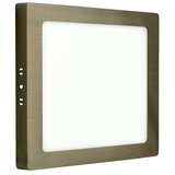 Mitea Nadgradni kvadratni LED panel M18NK-SN 18W 4000K saten nikl Cene
