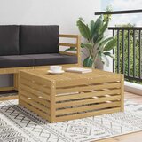 Vanjski stol Čvrsto drvo akacije Bijela 79 x 79 x 37 cm | shoptok.hr