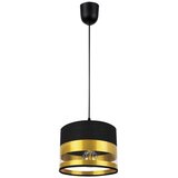  Luster na sajli MILO 1xE27/60W/230V zlatna/crna | Eponuda.com