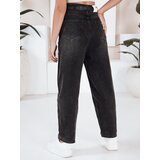 DStreet Jeansy damskie balloon fit czarne | Shoptok.si