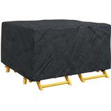 vidaXL Navlaka za vanjski namještaj Crna 150 x 150 x 75 cm 420D | shoptok.hr