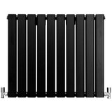 Monster dizajnerski ploski radiatorji mat črne barve 600 mm x 700 mm, (21569907) | Shoptok.si