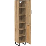  Highboard Umjetnički hrast 34,5 x 34 x 180 cm Konstruirano drvo | Eponuda.com
