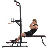 TimeBreak fitness postaja power tower dip station s klupom Cijene
